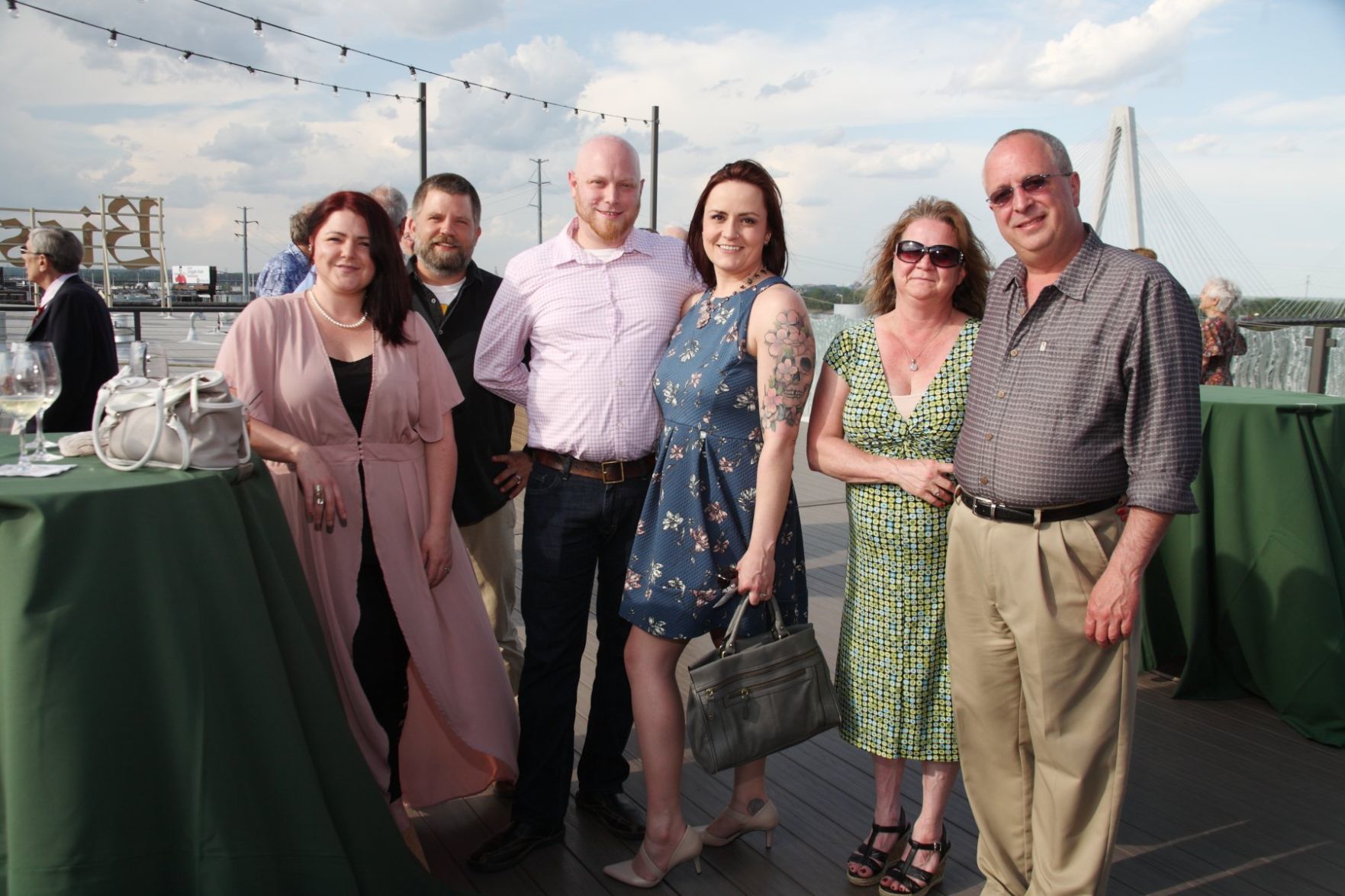 Cady and Matt Buechel, Jacob and Holly McAfee, Penny and Todd Hulbert